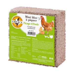 CHICK'A MINI BLOC A PIQUER 900G