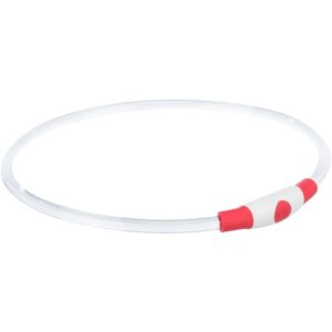 COLLIER LUMINEUX USB L-XL ROUGE