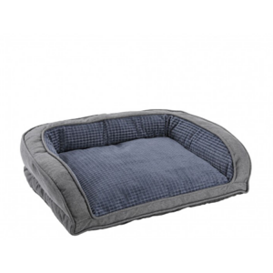 Sofa soft - BLEU - chien - M - 90x63x19cm - Mon ami Luki