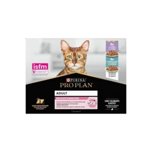 Proplan Chat Adult Delicate Digestion Dinde Poisson Sauce (10 X 85 G) PROPLAN