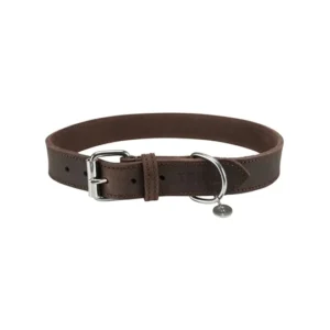 COLLIER RUSTIC 57-66 L-XL BRUN -TRIXIE