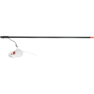 CANNE PECHE SOURIS PELUCHE L100