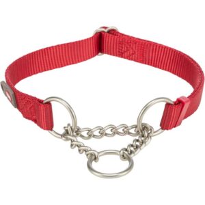 COLLIER PREMIUM ETRANGLEUR 30-40 S-M ROUGE