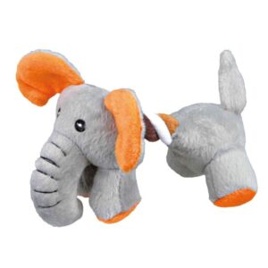 PELUCHE ELEPHANT AVEC CORDE 17CM