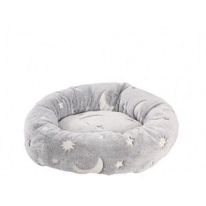 PANIER VELOUR PHOSPHORESCENT 49CM GRIS