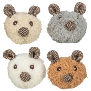 PELUCHE OURS HERBE CHAT 18CM