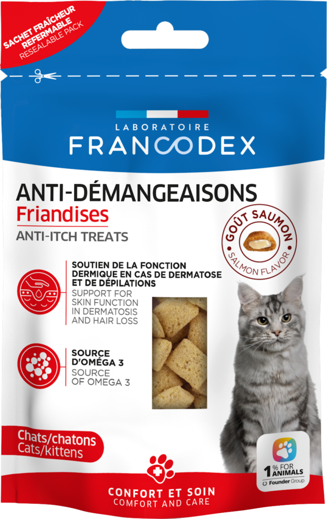 FRIANDISE ANTI DEMANGEAISON CHAT 65G