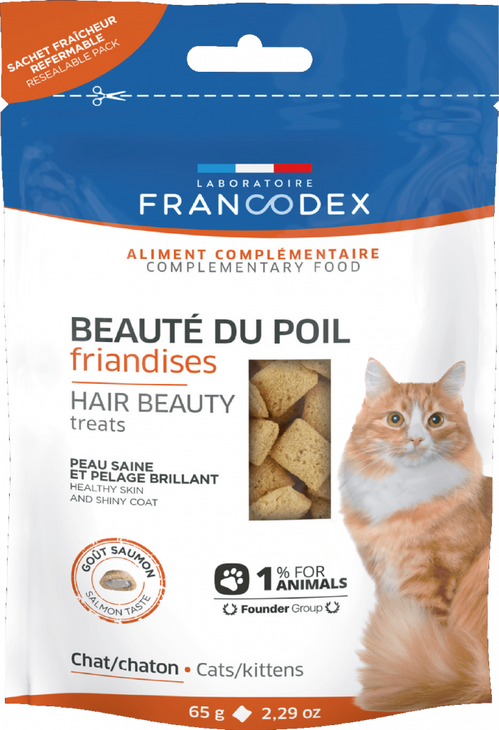 FRIANDISE BEAUTE POILS CHAT 65G