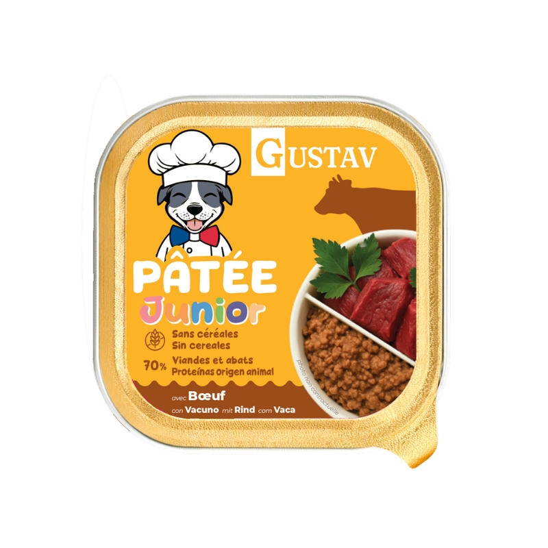 GUSTAV JUNIOR BOEUF 150G