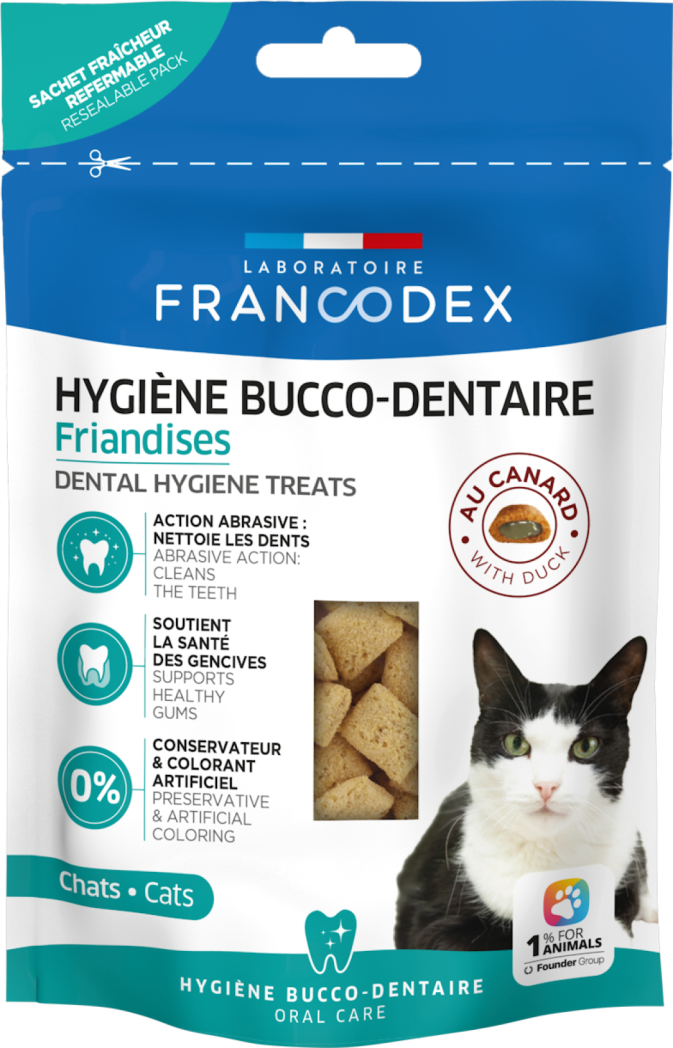 FRIANDISE HYGIENE BUCCO DENTAIRE CHAT 65G
