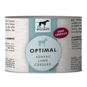 WILLIAM'S OPTIMAL AGNEAU 200G