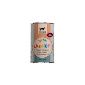 WILLIAM'S JUNIOR POULET/AGNEAU 395G