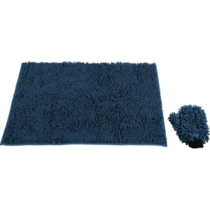 TAPIS MICROFIBRE 90*60+GANT