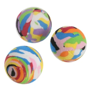 JOUET BALLE MULTICOLORE X3