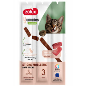 YUMMIES CHAT AGNEAU/RIZ 15G