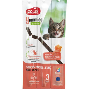 YUMMIES CHAT SAUMON/TRUITE 15G