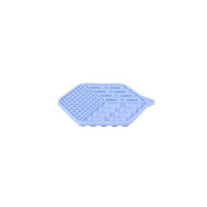 TAPIS A LECHER CHAT SILICONE BLEU