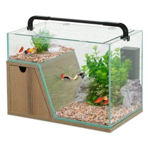 AQUARIUM MAYA 20L BOIS/GRIS