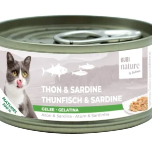 BUBI NATURE GELEE THON/SARDINE 70G