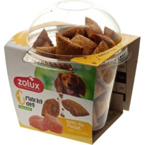 CRUNCHY CUP DOG POULET 75G