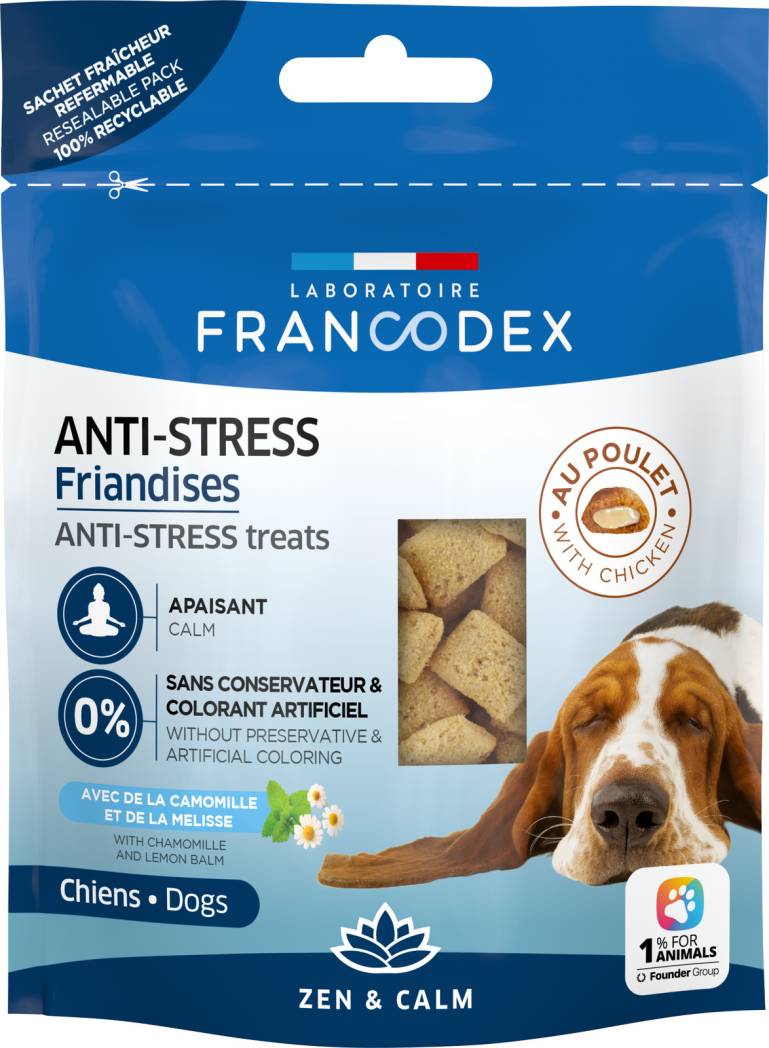 FRIANDISE ANTI STRESS CHIEN 75G
