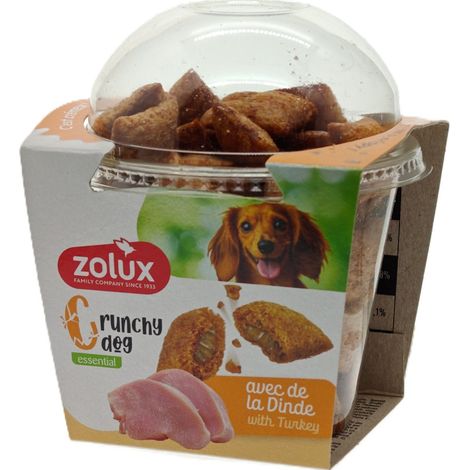 CRUNCHY CUP DOG DINDE 75G