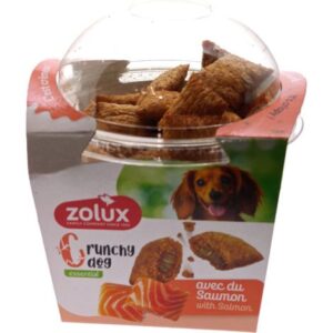 CRUNCHY CUP DOG SAUMON 75G