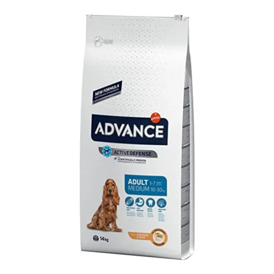 ADVANCE CROQUETTE ADULTE MEDIUM POULET 14KG