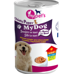 MY PETS PUPPY BOUCHEE BOEUF 380G