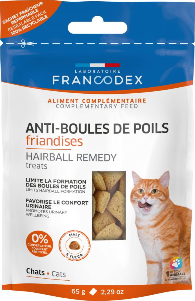 FRIANDISE ANTI BOULES POILS 65G