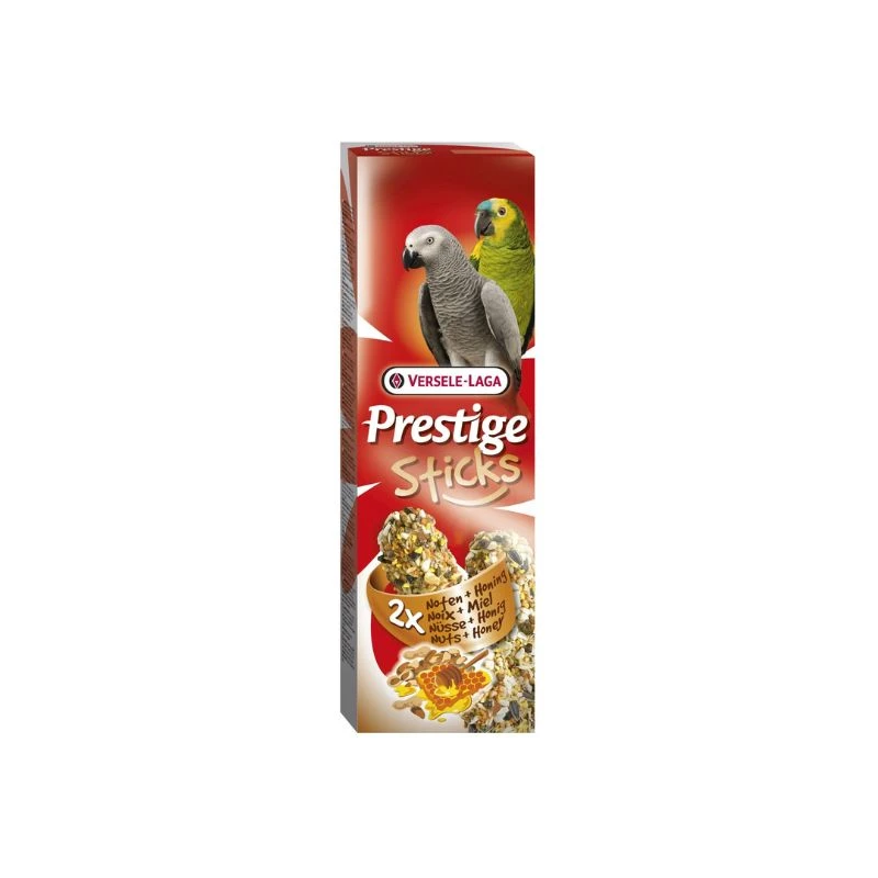 STICK PERROQUET NOIX MIEL X2