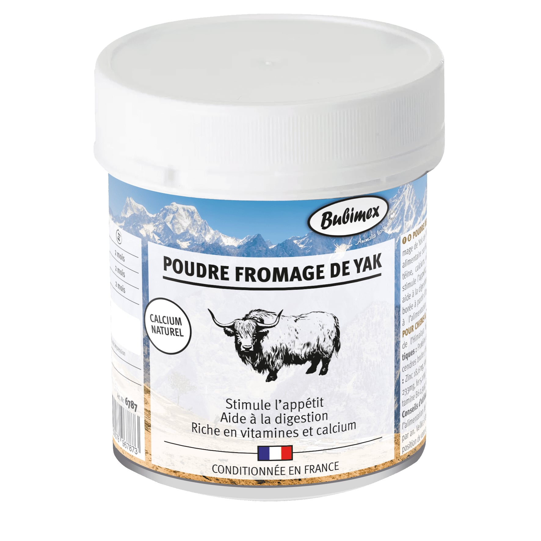 POUDRE FROMAGE YAK 60G