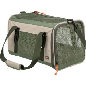 SAC MARLON 27*27 BEIGE/VERT